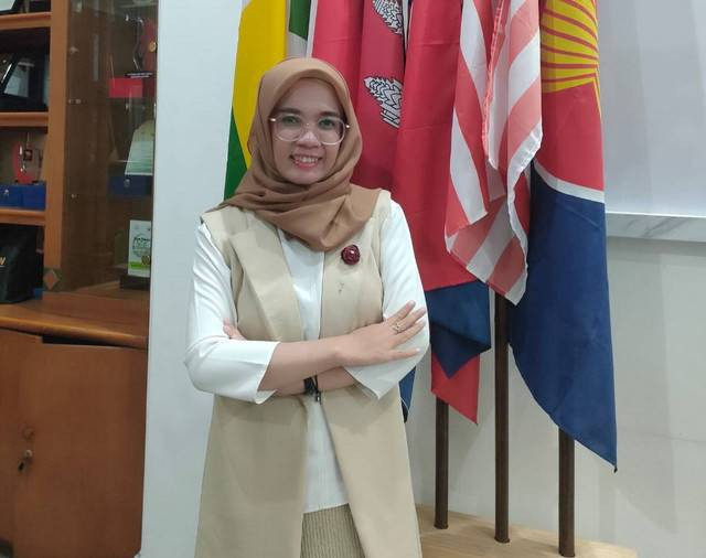 Ketua Bidang Manajemen Jurnal Ilmiah LPPM Unusa Dr. Fifi Khairul Fitriyah. Foto: Dok. pribadi