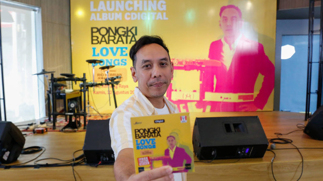 Pongki rilis album Love Songs. Foto: Dok. Istimewa