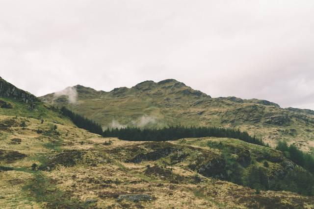 Bukit Cinta Silalahi. Foto hanya ilustrasi. Bukan tempat yang sebenarnya. Sumber foto: Unsplash/Robert