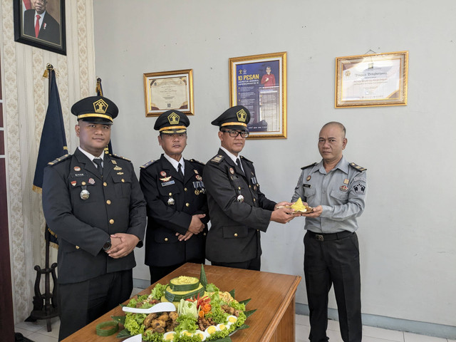 Tasyarkuran Hari Pengayoman Ke-79 (dok. Humas Rutan Pekalongan/Fikri)