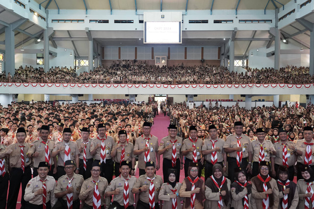 Orientasi Kepramukaan Perguruan Tinggi Universitas Negeri Semarang 2024