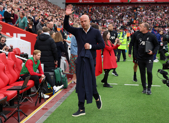 Pelatih Liverpool, Arne Slot. Foto: REUTERS/Phil Noble