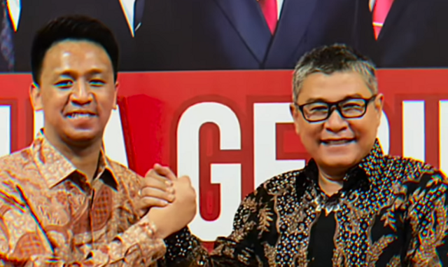 Raden Mas Gustilantika Marrel Suryokusumo resmi bergabung dengan Gerindra. Dok Instagram DPD Gerindra DIY