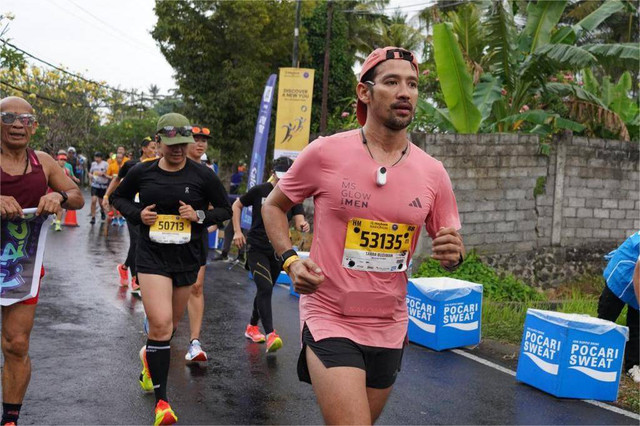 Pelari di ajang Marathon Maybank di Bali - IST