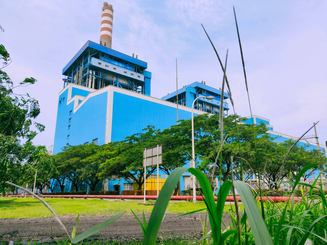 Pembangkit Listrik Tenaga Uap (PLTU) Labuan, Banten, akan gunakan green ammonia. Foto: PLN IP 