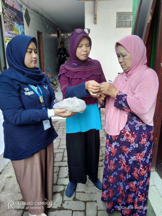 KKN Kelurahan Purworejo, Kota Pasuruan. Minggu, 11/08/2024. Dok. Pribadi