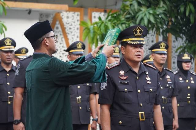 Kakanwil Kemenkumham Jateng Lantik 98 Pejabat Baru