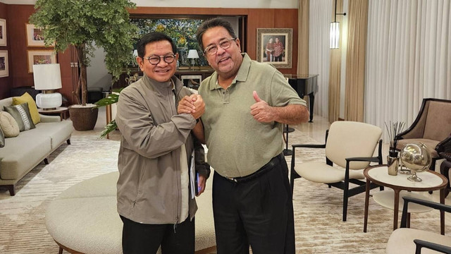 Rano Karno dan Pramono Anung. Foto: Instagram/@si.rano