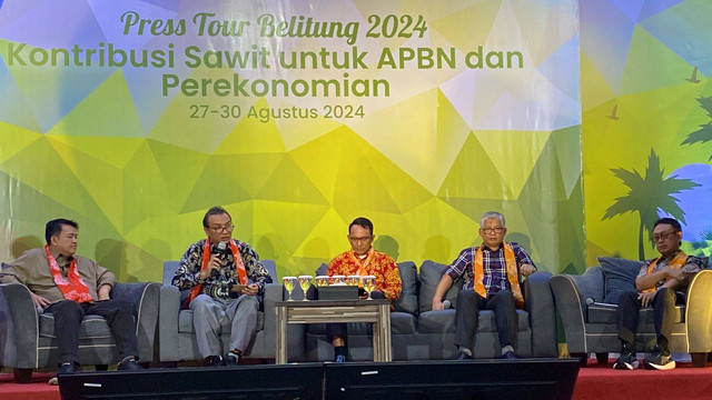 Press Tour Kontribusi Sawit untuk APBN dan Perekonomian, Rabu (28/8/2024). Foto: Ave Airiza Gunanto/kumparan