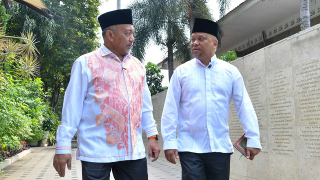 Ahmad Syaikhu dan Ilham Akbar Habibie.  Foto: Dok. Istimiewa