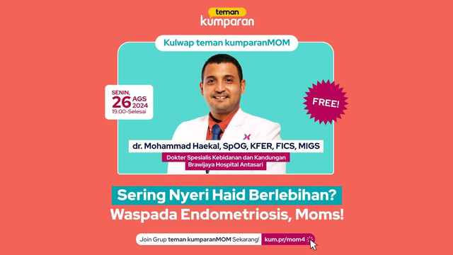 Kuliah WhatsApp Endometriosis bareng teman kumparanMOM. Foto: kumparan