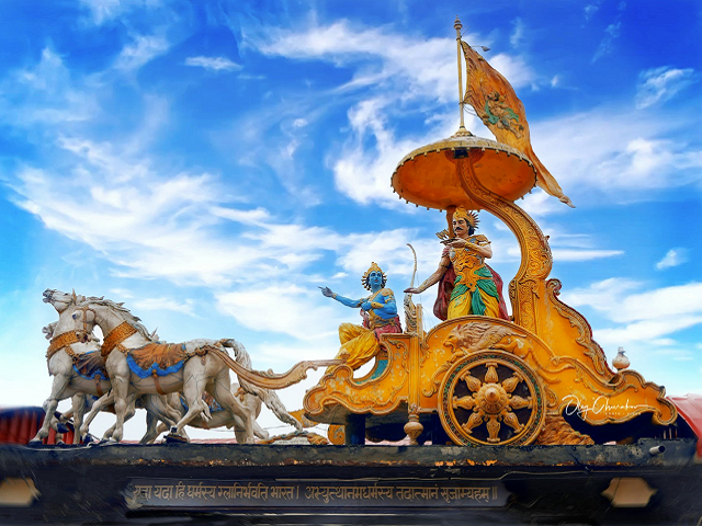 Ilustrasi ringkasan cerita Mahabarata. Sumber: unsplash.com/OlegChurakov.