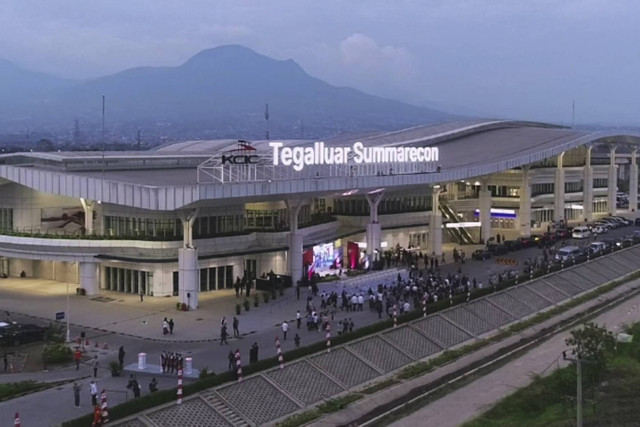 Perubahan nama Stasiun Tegalluar menjadi Stasiun Tegalluar Summarecon. Foto: Dok. KCIC