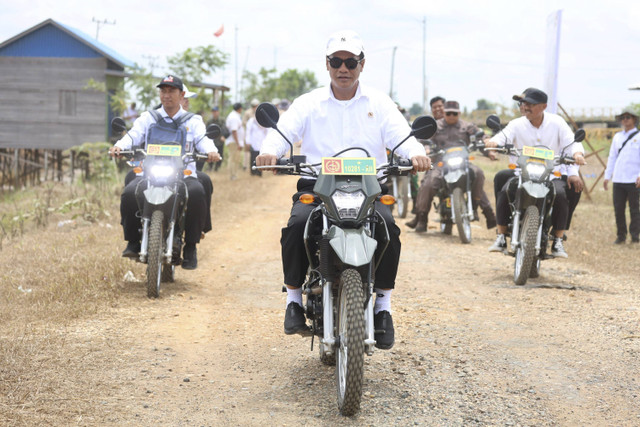 Menteri Pertanian, Amran di Lumbung Pangan Kalteng. Foto: Dok. Mentan