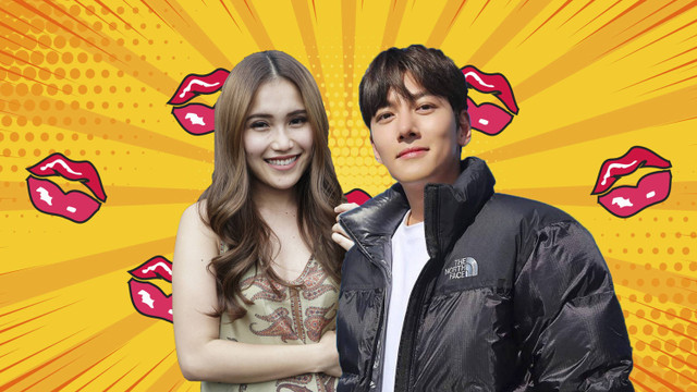 Kolase Ayu Ting-Ting bersama Ji Chang Wook. Foto: kumparan