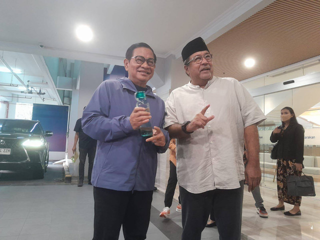 Calon Gubernur Jakarta Pramono Anung dan Wakil Gubernur Rano Karno Jalani Test Kesehatan Hari Ini, Jakarta Pusat (30/8).  Foto: Alya Zahra/Kumparan