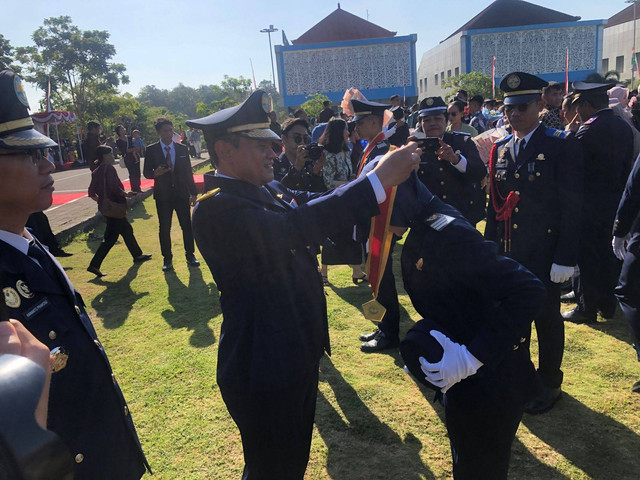 Wisuda di Poltrada Bali, Tabanan - IST