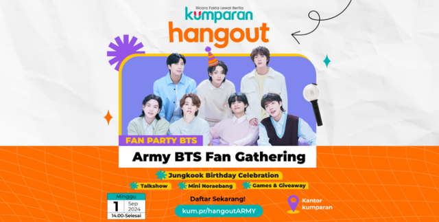 kumparan Hangout: Army BTS Fan Gathering. Foto: kumparan