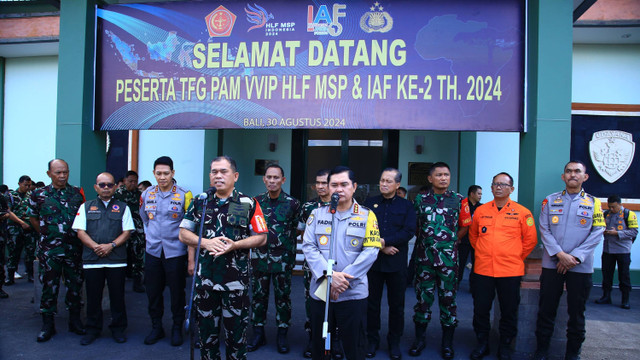 Kabaharkam Polri Komjen Pol Fadil Imran di  GOR Yudomo, Denpasar, Bali, Jumat (30/8/2024). Foto: Dok. Mabes polri