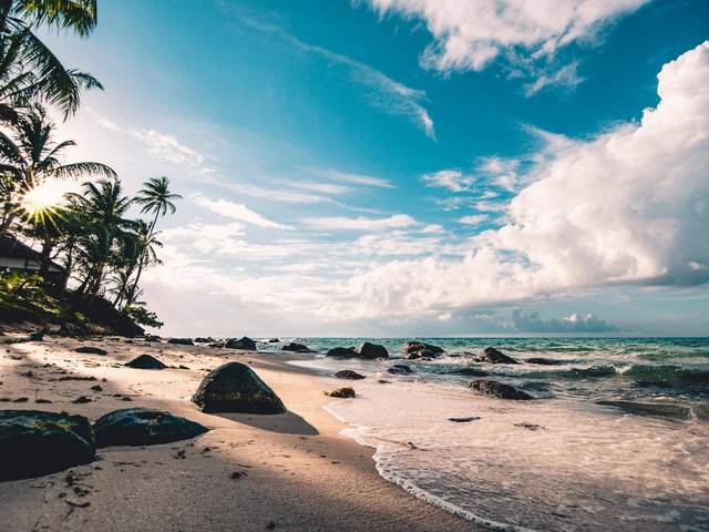 Pantai di Surabaya (Foto hanya ilustrasi, bukan tempat sebenarnya) Sumber: pexels/ Fabian Wiktor