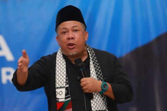 Wakil Ketua Umum Partai Gelora, Fahri Hamzah. (Kompas.com)