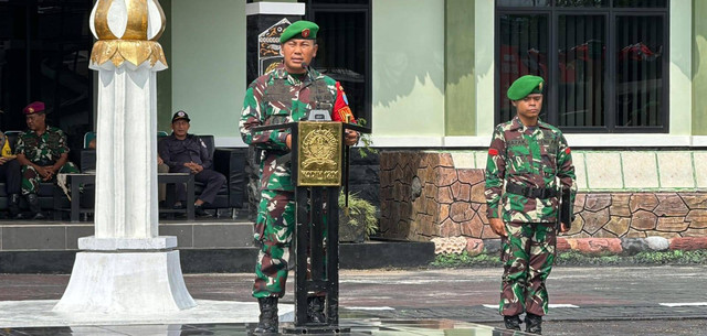 Dandim Mempawah, Letkol Inf Benu Supriyantoko. Foto: M. Zain/Hi!Pontianak