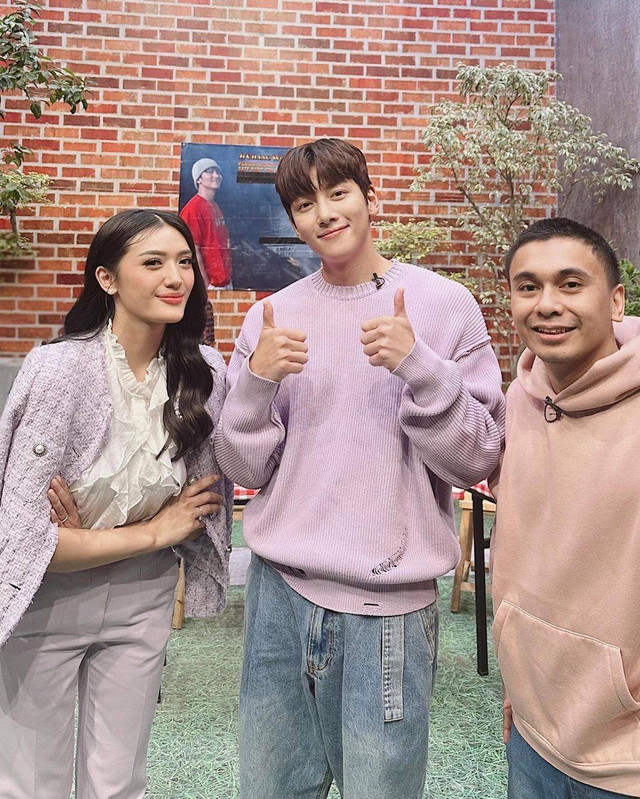 Anissa Aziza dan Ji Chang Wook. Foto: Instagram/@anissaaziza