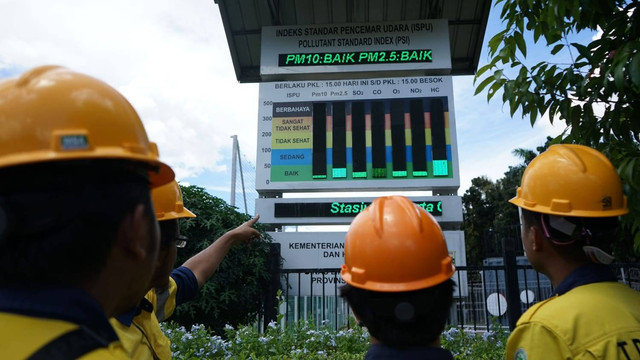 GreenTeams, bersama dengan Kementerian Lingkungan Hidup dan Kehutanan, menambah 60 unit alat pemantau kualitas udara di Indonesia. Foto: Dok. GreenTeams