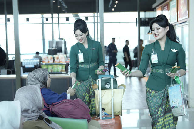 Citilink beri apresiasi ke penumpang saat rayakan hari pelanggan nasional. Foto: Dok. Citilink