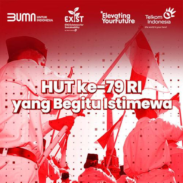 COVER: Upaya Telkom dukung HUT RI ke-79 di IKN dan Jakarta 