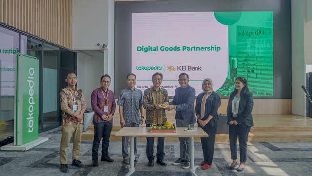 KB Bank gelar Customer Visit Day dalam merayakan Hari Pelanggan Nasional dengan mengunjungi kantor Tokopedia di Jakarta, Rabu (4/9/2024). Foto: Dok. KB Bank