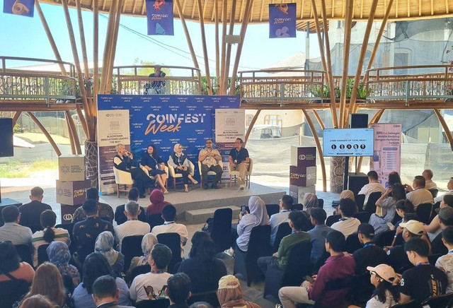 Side event Coinfest 2024, Indonesia Blockchain Conference (IBC) pada 22 Agustus 2024 di Nuanu, Bali. Foto: Dok. Istimewa