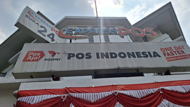 Kantor Pos KCP Cikini, Jakarta Pusat.  Foto: Argya D. Maheswara/Kumparan