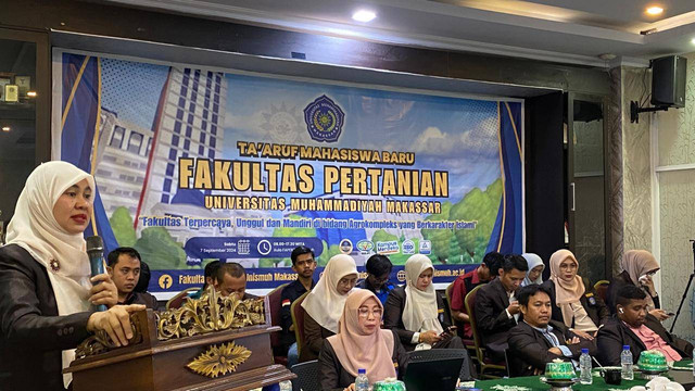 Fakultas Pertanian Gelar Ta'aruf  Mahasiswa Baru Tahun Akademik 2024/2025