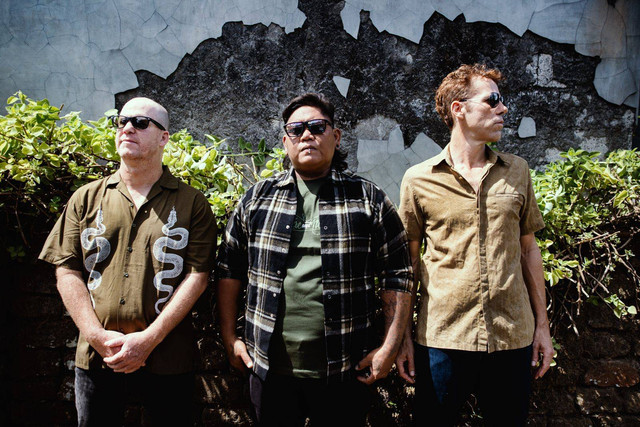 Balian band Edward Andrews, Gembul Rai dan Aaron Lawrie - IST