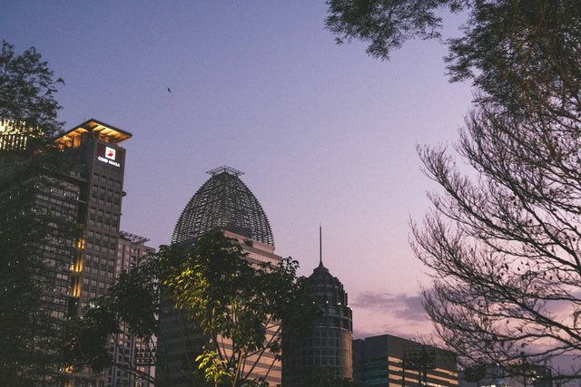 Fountain Area Plaza Senayan. Foto hanya ilustrasi, bukan tempat sebenarnya. Sumber: Unspalsh/sulthan auliya