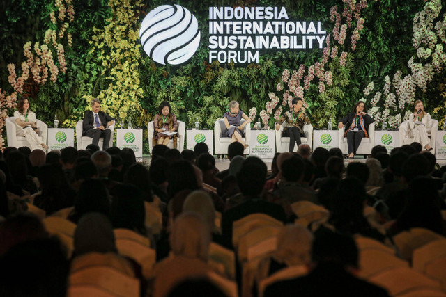 Bank Mandiri turut hadir di Indonesia International Sustainability Forum (IISF) 2024 di JCC Senayan Jakarta, Jumat (6/9). Foto: dok. Bank Mandiri