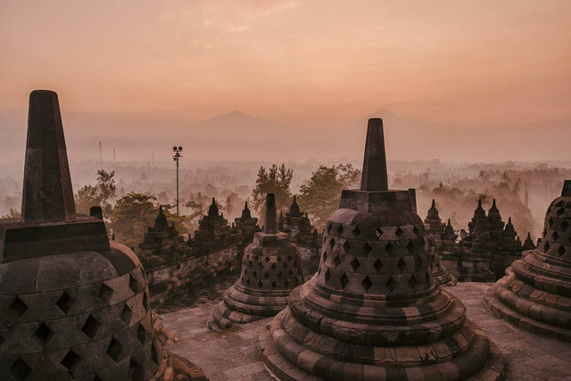 Ilustrasi deskripsi lokasi candi borobudur, foto:pexels