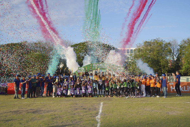 Para juara MilkLife Soccer Challenge Surabaya Series 2 2024. Foto: Dok. MilkLife Soccer Challenge