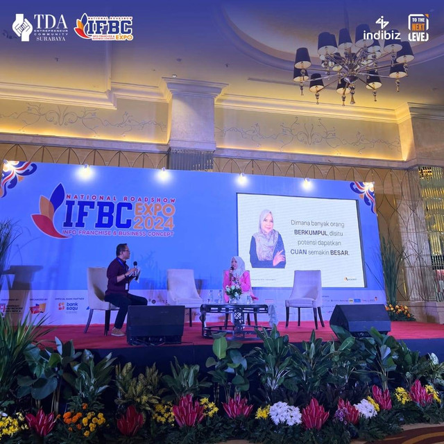 Ketua TDAP Surabaya Bagikan Strategi Kolaborasi Bisnis Pada Kegiatan IFBC