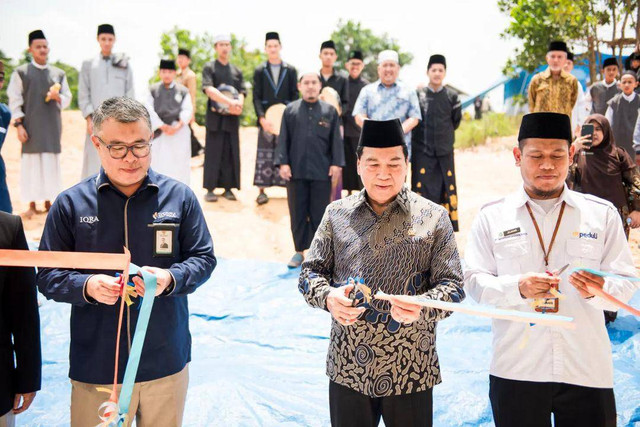 BPKH dan DT Peduli Resmikan Bangunan Asrama Santri Putri Ponpes Darul Khair 