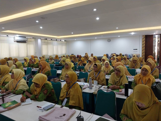 Foto peserta ToT Mubalighat Majelis Tabligh dan Ketarjihan Pimpinan Pusat 'Aisyiyah