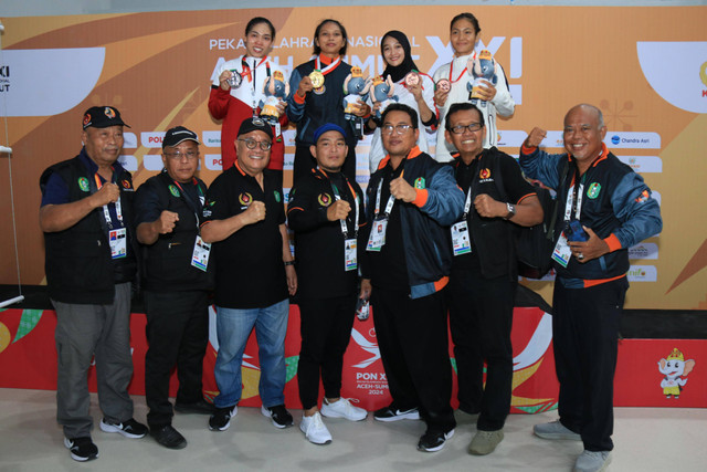 Atlet Hapkido peraih emas pertama untuk Kalbar. Foto: Dok. Pemprov Kalbar