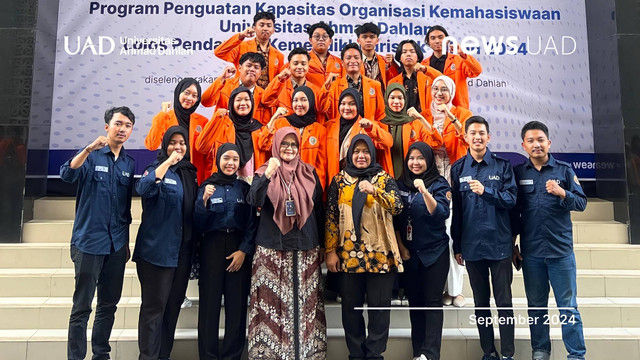 BEM Universitas Ahmad Dahlan (UAD) raih peringkat IV dalam Lomba PKP PTMA 2024 (Dok. Istimewa)