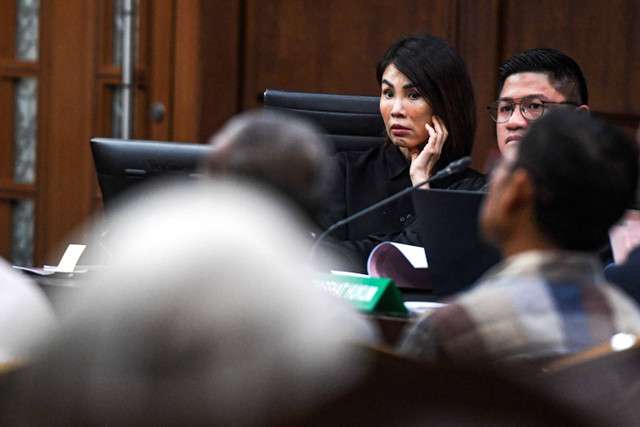 Helena Lim di Pengadilan Tipikor Jakarta, Rabu (11/9/2024). Foto: Muhammad Adimaja/ANTARA FOTO