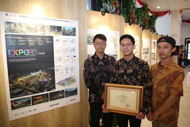 Pemenang lomba desain THR-TRS. Foto: Diskominfo Surabaya