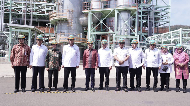 Kementerian Investasi melakukan kunjungan ke PT Nippon Shokubai Indonesia di Cilegon. Foto: Dok. Kementerian Investasi