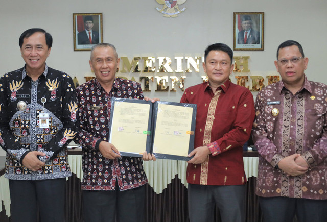 Kerja sama antara Pemkot Palembang dan Pemkab Brebes untuk menjaga pasokan bawang merah. (ist)