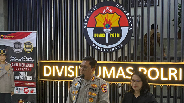 Kabag Penum Divhumas Polri Kombes Erdi Chaniago di Gedung Humas Polri pada Jumat (13/9/2024).  Foto: Abid Raihan/kumparan