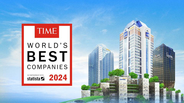 Bank Mandiri masuk ke dalam daftar World’s Best Companies 2024 dari Majalah TIME berkat komitmen prinsip Environmental, Social, and Governance (ESG). Foto: Dok. Bank Mandiri